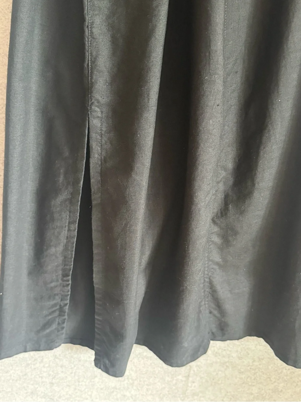 Liz Claiborne Black Square-Neck Maxi Dress - Picture 5 of 9